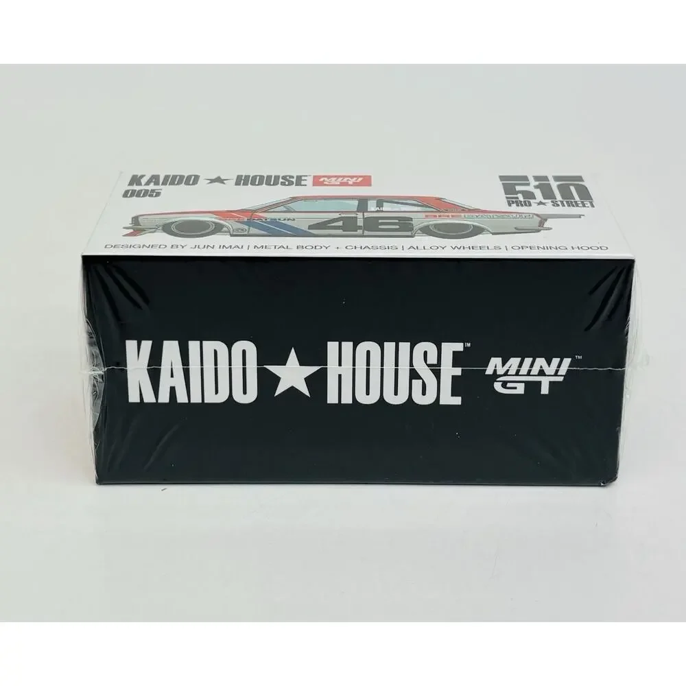 Kaido House Mini GT 1:64 Datsun 510 Pro Street V1 BRE510 KHMG005 BRE Sealed